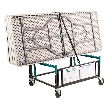 National Public Seating Table Dolly, 1,000 lb Load Capacity, 48 in L, 28 in W, 31 in H TAD